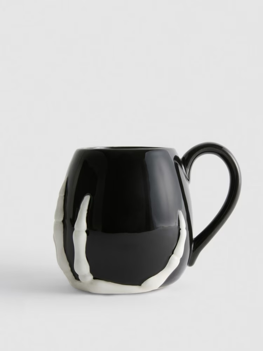 Skeleton Mug ceramic drink ware Halloween decor coffee tea cup